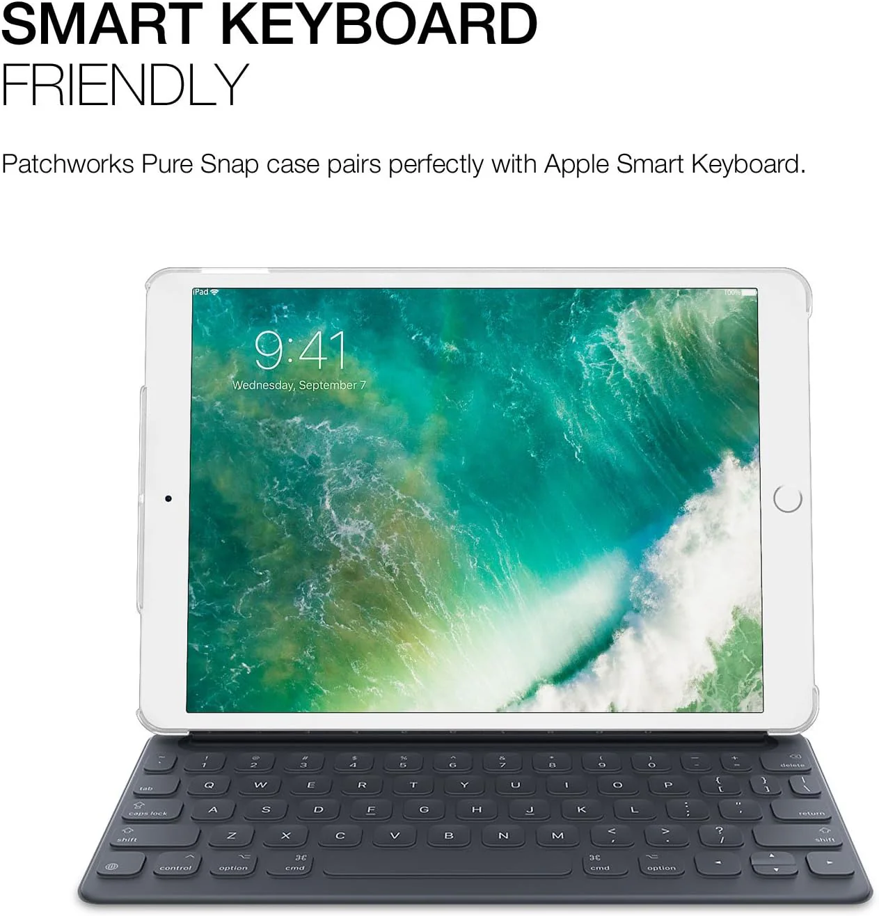 Patchworks Pure Snap Case suits iPad Air 2 9.7 - Clear - Image 3