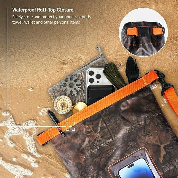 Pelican Marine Waterproof 5L Dry Bag - Hunter Camo - Image 5