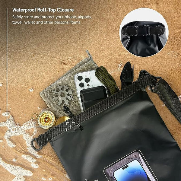 Pelican Marine Waterproof 5L Dry Bag - Stealth Black - Image 5