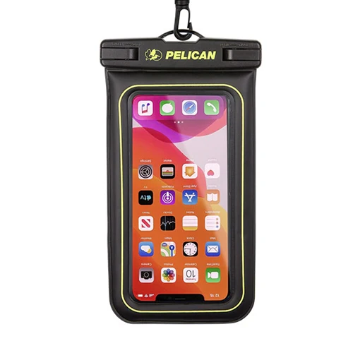 Pelican Marine Waterproof Pouch XL Fit Phone up to 7 inch - Clear Black - Image 3