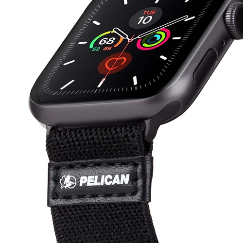 Pelican Protector Apple Watch Band 1 - 6 & SE 38mm - 40mm - Black - Image 5