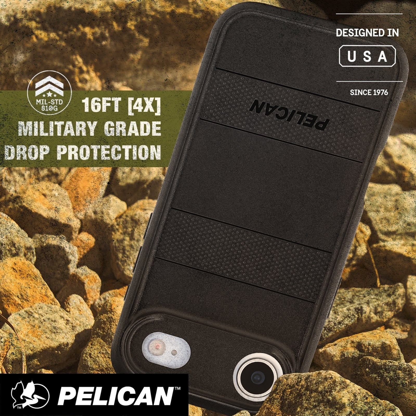 Pelican Protector MagSafe Case for iPhone 17 Air 6.5 - Black - Image 3