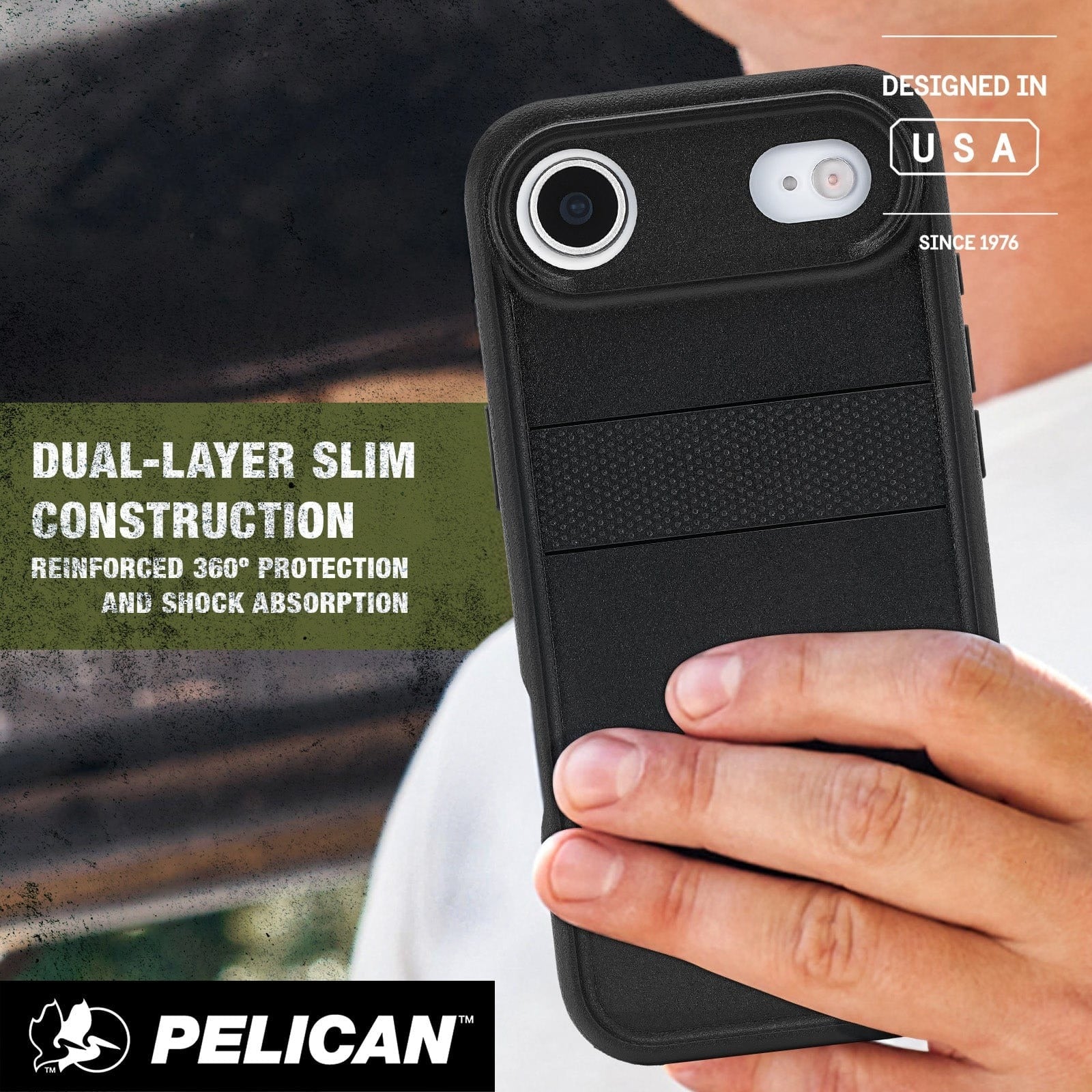 Pelican Protector MagSafe Case for iPhone 17 Air 6.5 - Black - Image 4