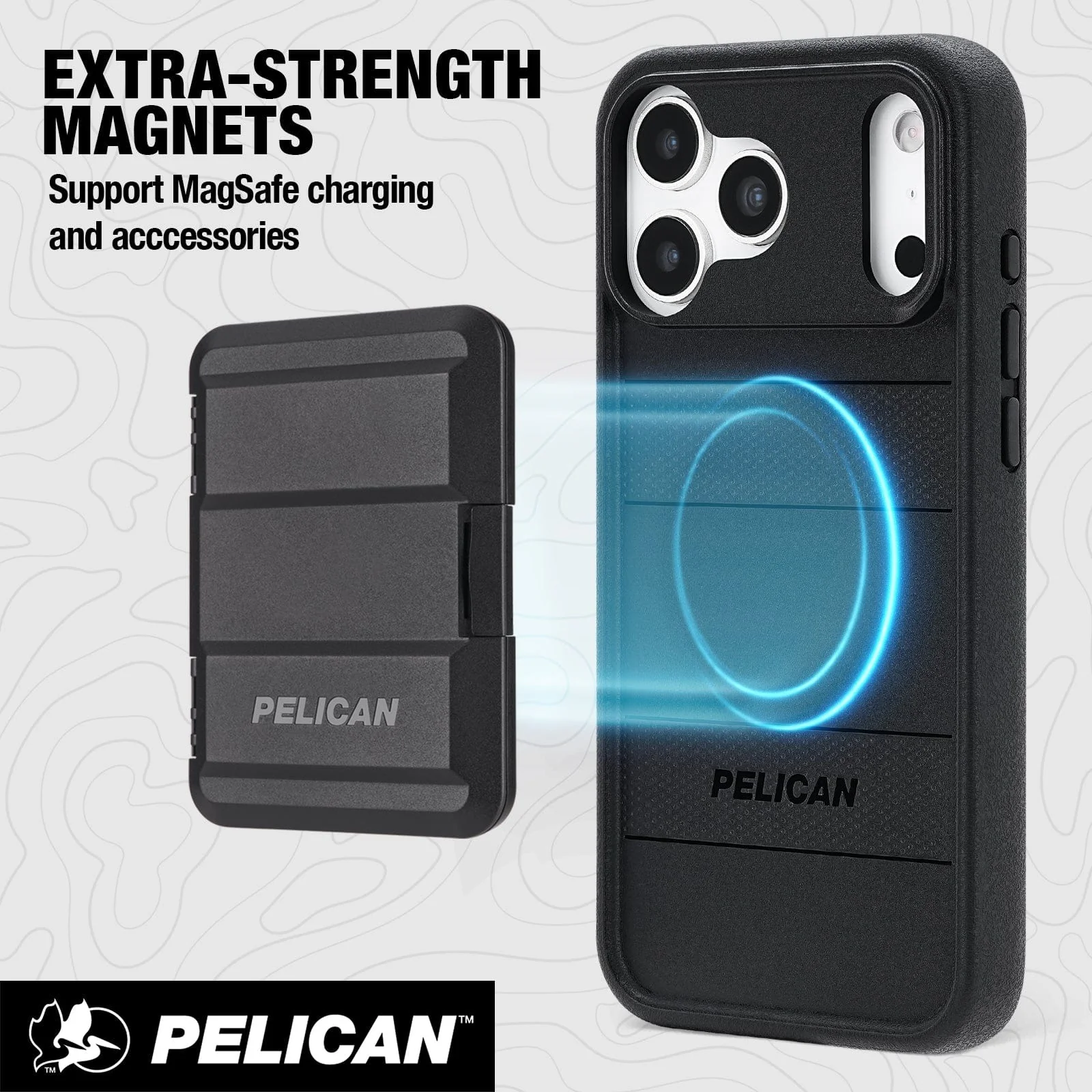 Pelican Protector MagSafe Case for iPhone 17 Pro 6.3 - Black - Image 5