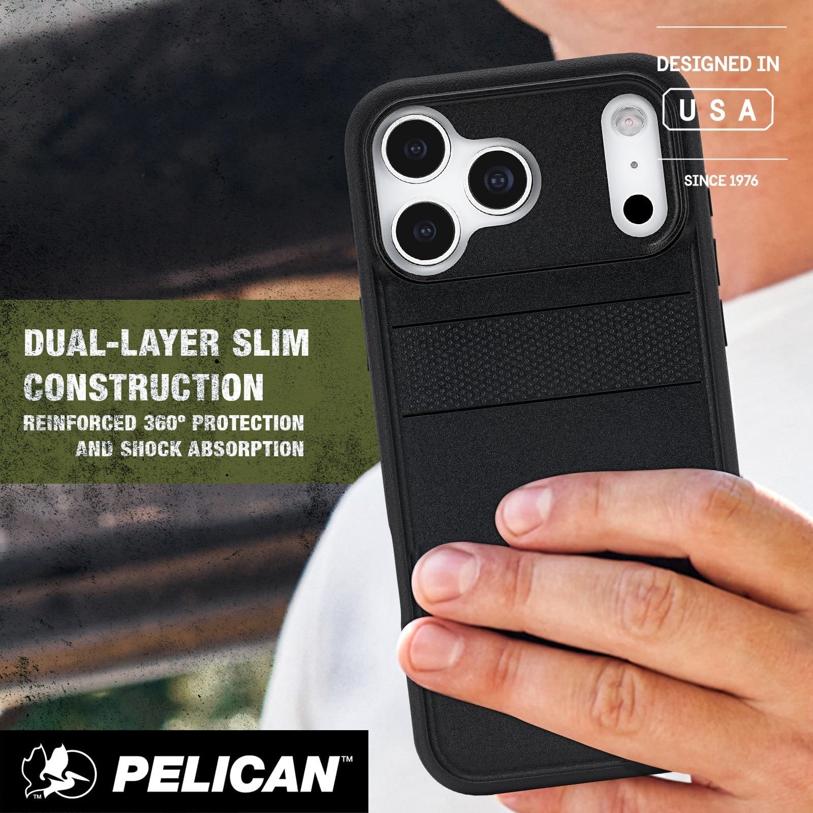 Pelican Protector MagSafe Case for iPhone 17 Pro Max - Black - Image 2