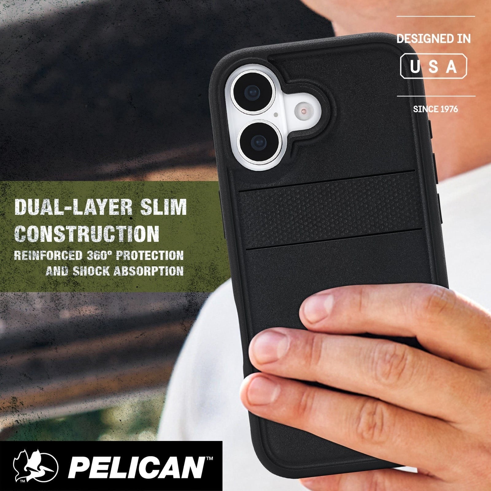 Pelican Protector MagSafe Case for iPhone 17 Standard 6.3 - Black - Image 3