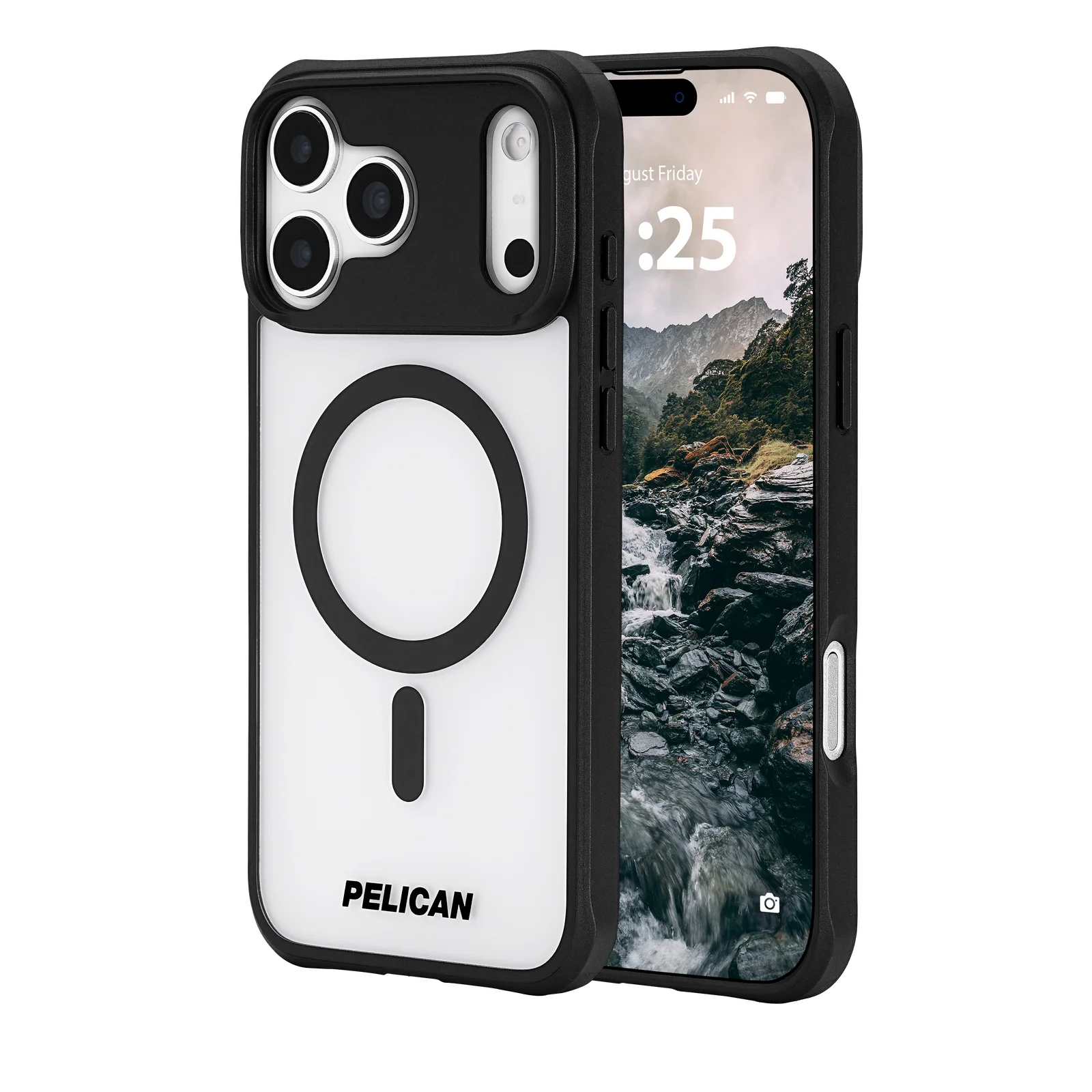 Pelican Ranger MagSafe Case for iPhone 17 Pro - Clear / Black Frosted - Image 3
