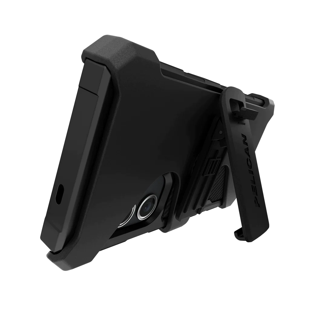 Pelican Shield Carbon Fibre Case Samsung S24 Standard 6.2 inch - Black - Image 6