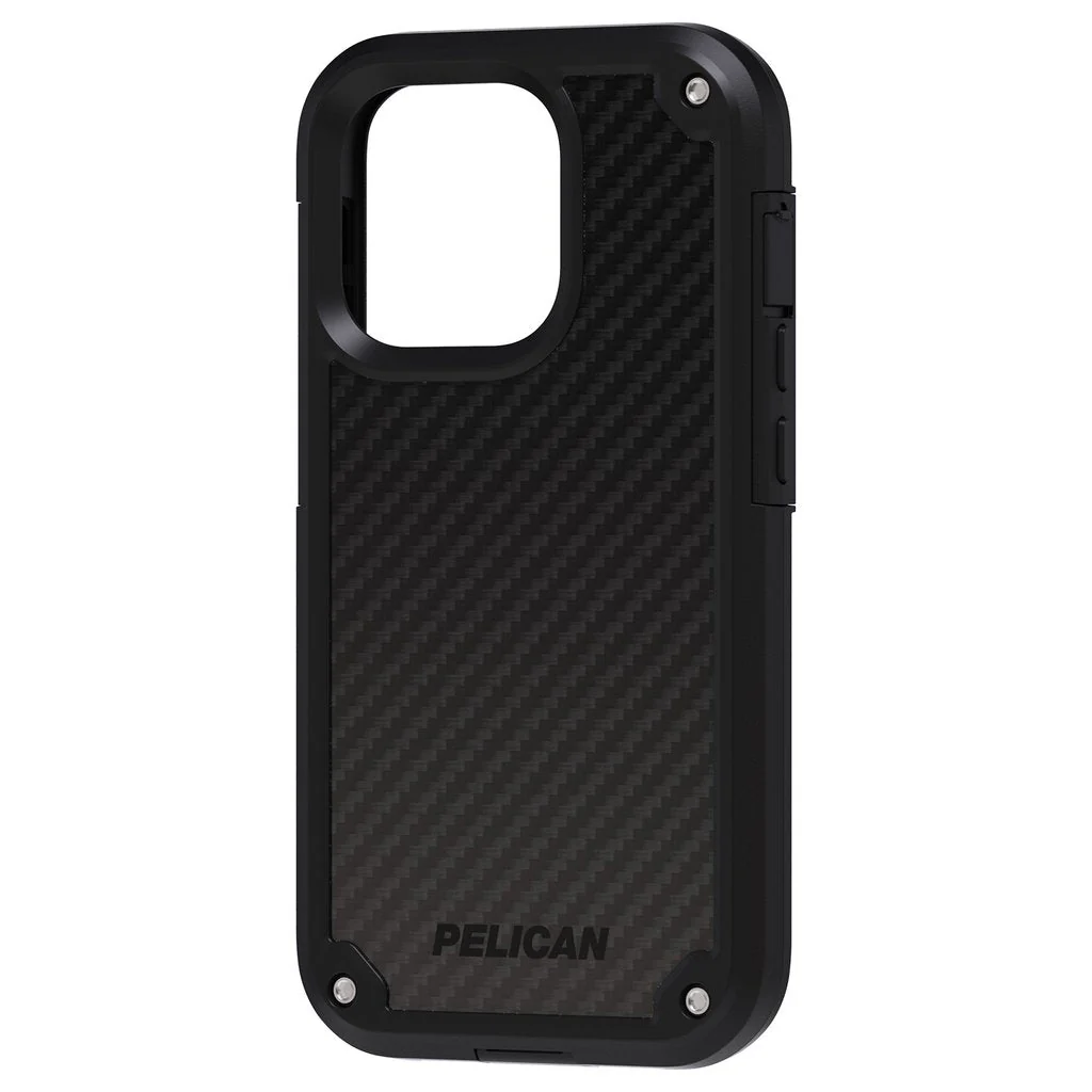 Pelican Shield Extreme MagSafe Case iPhone 14 Standard 6.1 - Carbon Fibre - Image 5