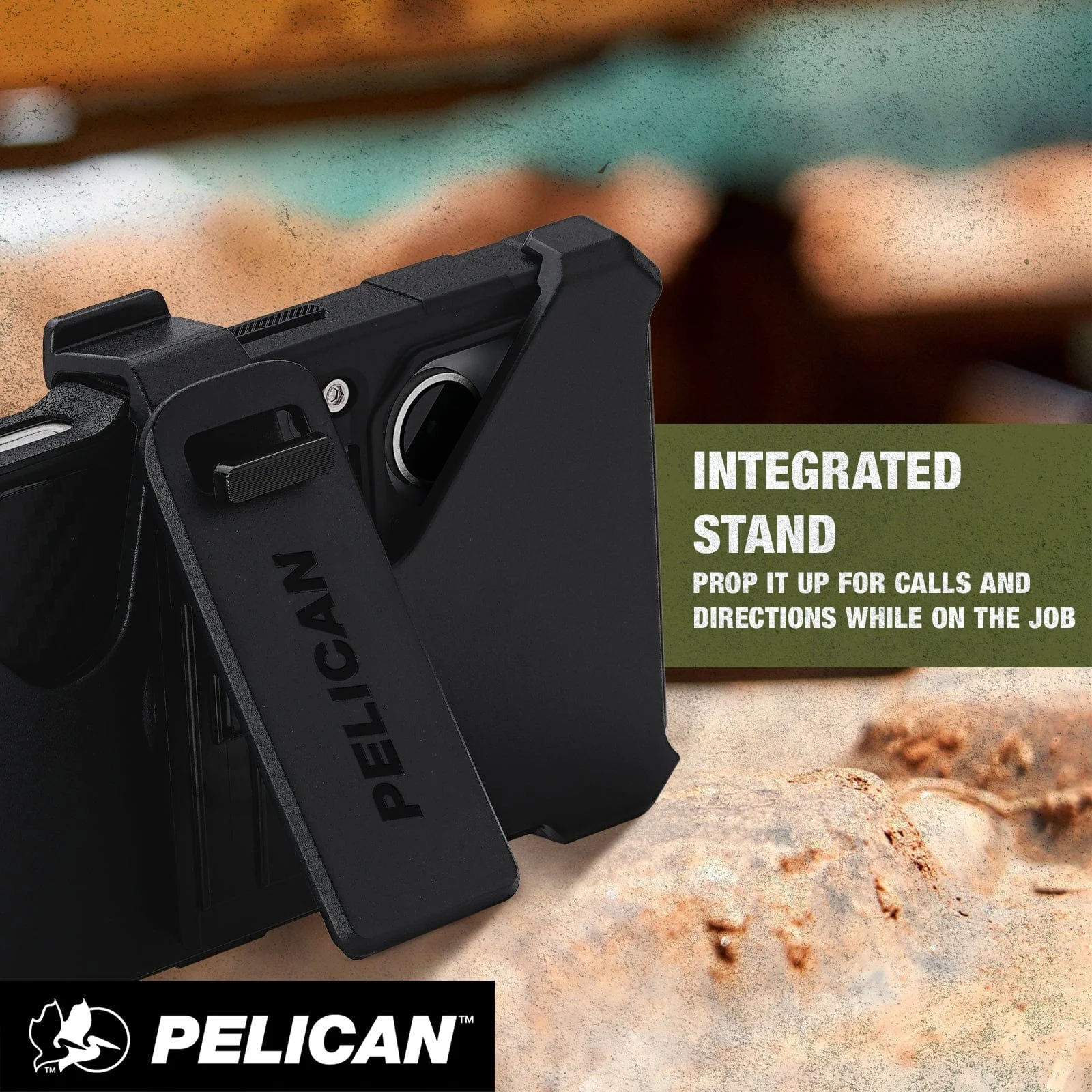 Pelican Shield MagSafe Case with Holster for iPhone 17 Pro 6.3 - Carbon Fiber - Image 7