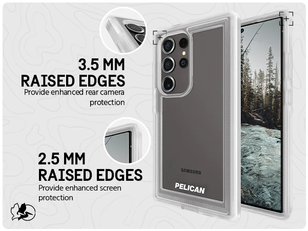 Pelican Voyager Rugged Clear Case Samsung S24 Ultra 6.8 inch - Clear - Image 3