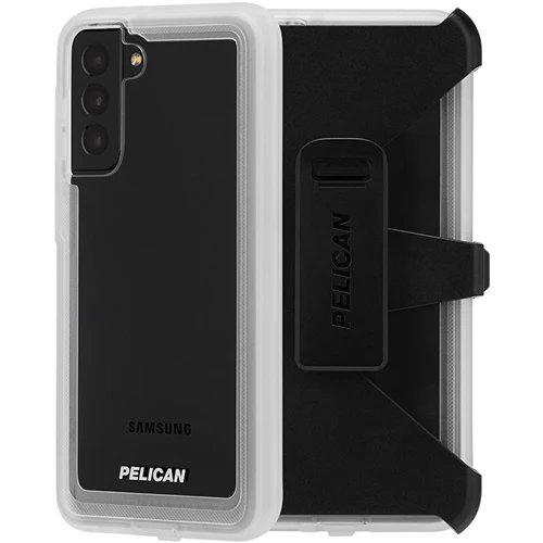 Pelican Voyager Tough Rugged Case with Holster Galaxy S21 Plus 5G 6.7 inch - Clear - Image 3