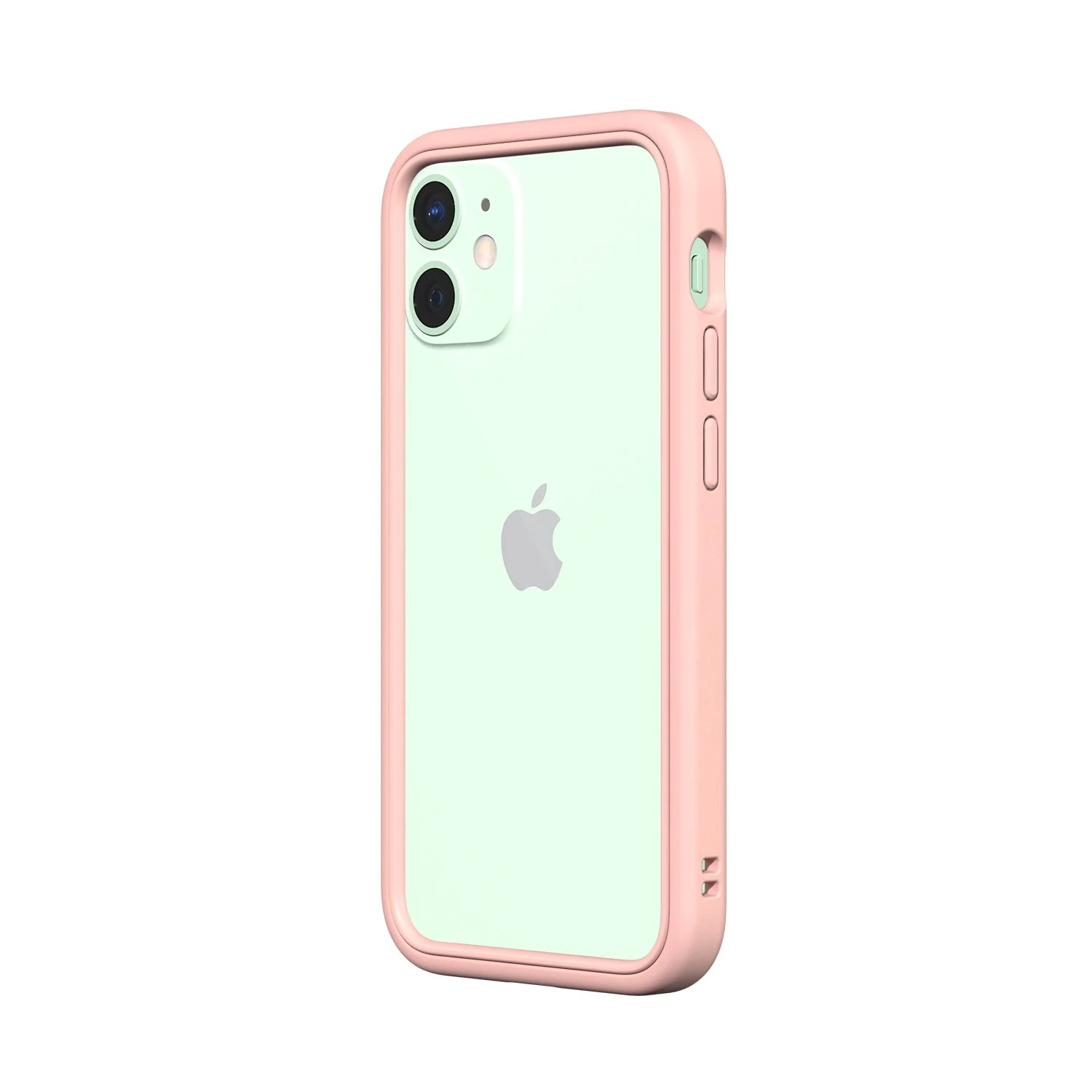 RhinoShield CrashGuard NX Bumper Case For iPhone 12 mini - Blush Pink - Image 3
