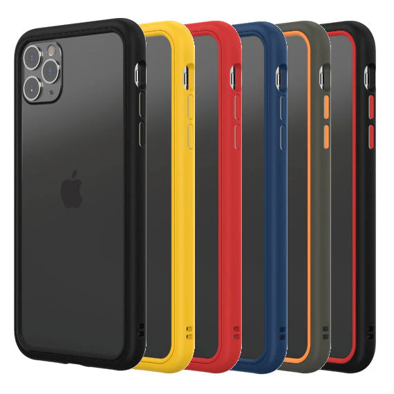 RhinoShield CrashGuard NX Customisable Protective Bumper Case for iPhone 11 Pro Max - Graphite/Orange - Image 2