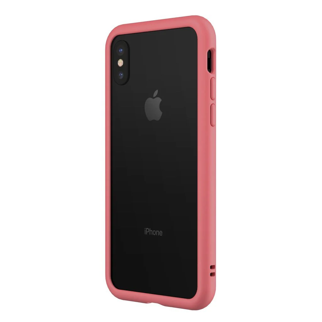 RhinoShield CrashGuard NX Customisable Protective Bumper Case for iPhone X - Coral Pink - Image 5