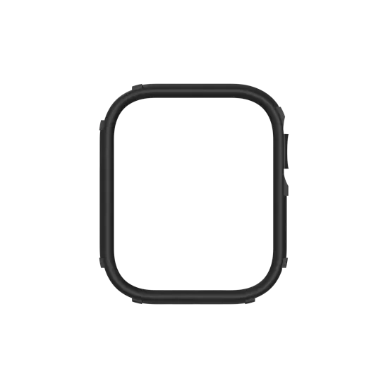 RhinoShield CrashGuard NX for Apple Watch 44mm 4/5/6/SE with Black Rim - Image 3