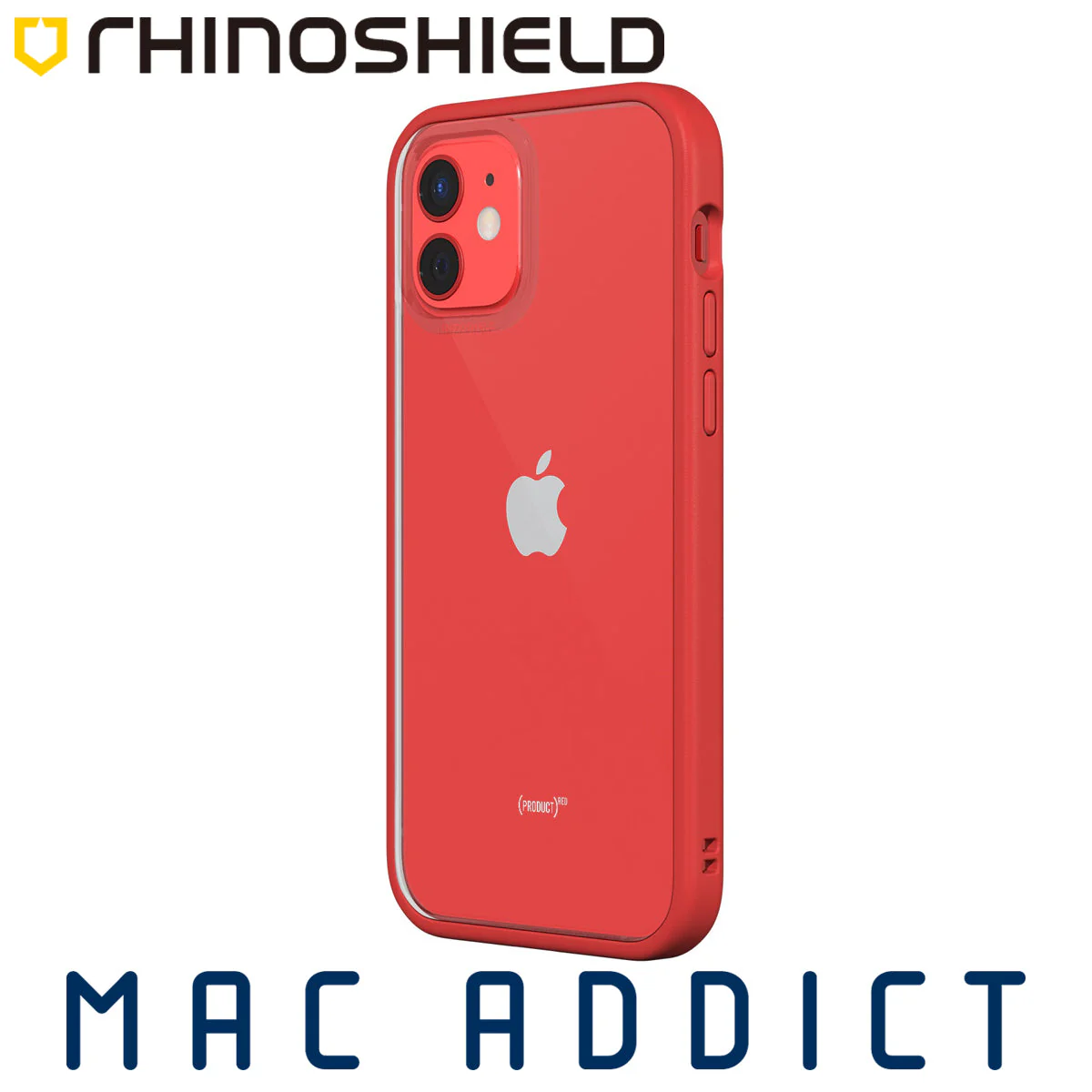 RhinoShield MOD NX 2-in-1 Case For iPhone 12 / 12 Pro - Red - Image 10