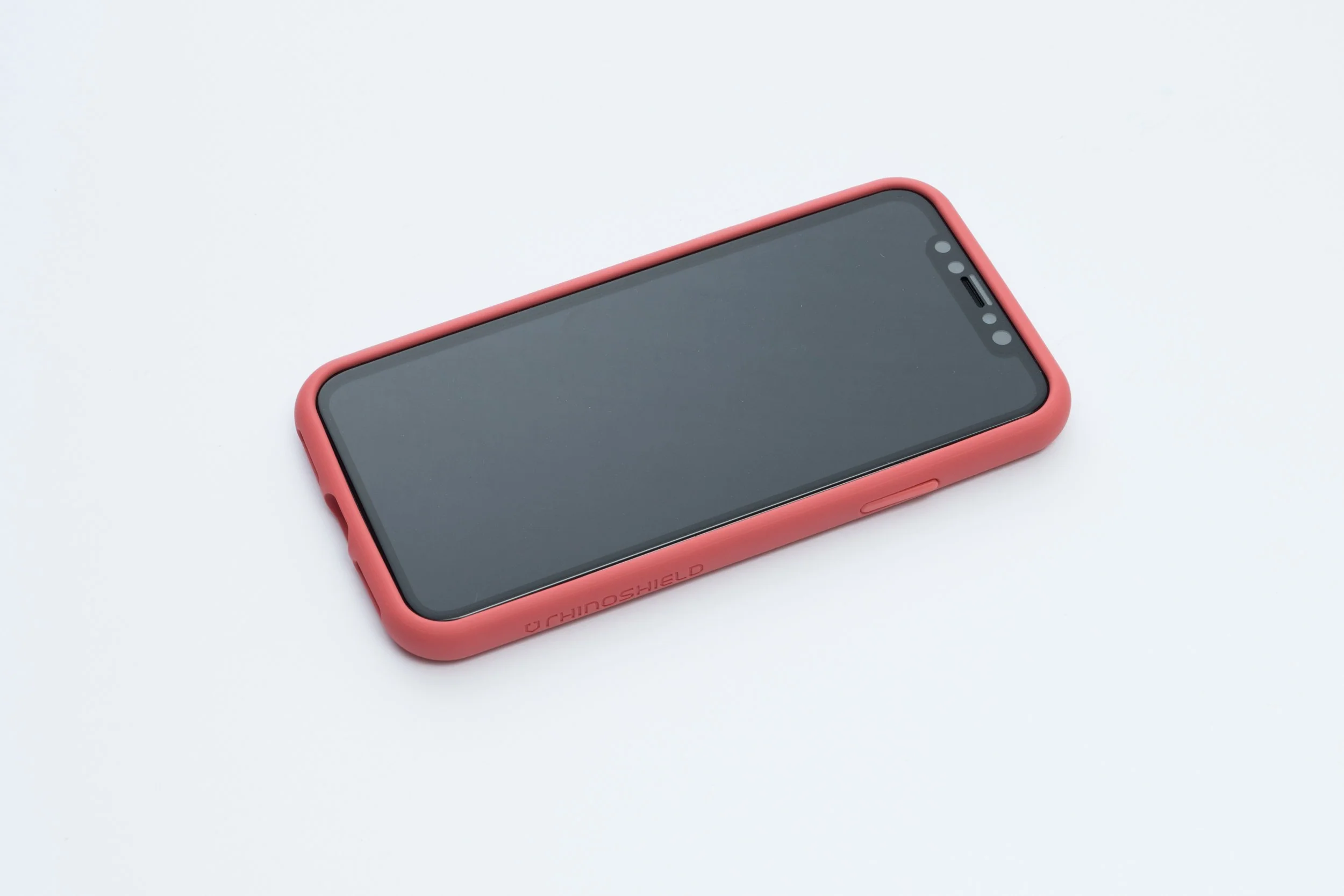 RhinoShield Mod NX Bumper Case & Clear Backplate for iPhone X - Coral Pink (BONUS Screen Protector!!) - Image 2