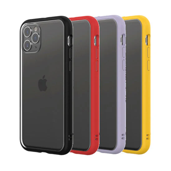 RhinoShield Mod NX Bumper Case & Clear Backplate iPhone 11 Pro - Red - Image 2