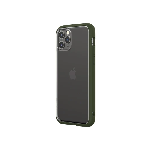 RhinoShield Mod NX Bumper Case & Clear Backplate iPhone 11 Pro - Camo Green - Image 3