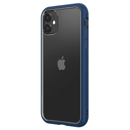 RhinoShield Mod NX Bumper Case & Clear Backplate iPhone 11 - Royal Blue - Image 6