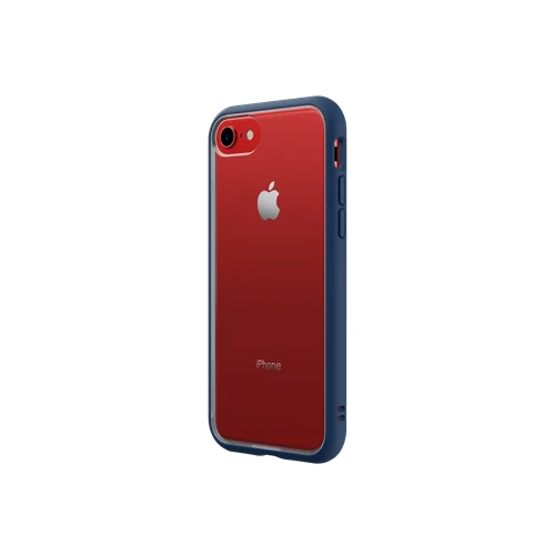 RhinoShield Mod NX Bumper Case & Clear Backplate iPhone 8 / 7 / SE 2020 - Royal Blue - Image 2