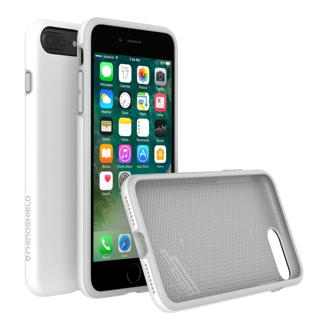 RhinoShield PlayProof Case for iPhone 8 / 7 / SE 2020 / SE 2022 in White - BONUS Screen Protector - Image 2