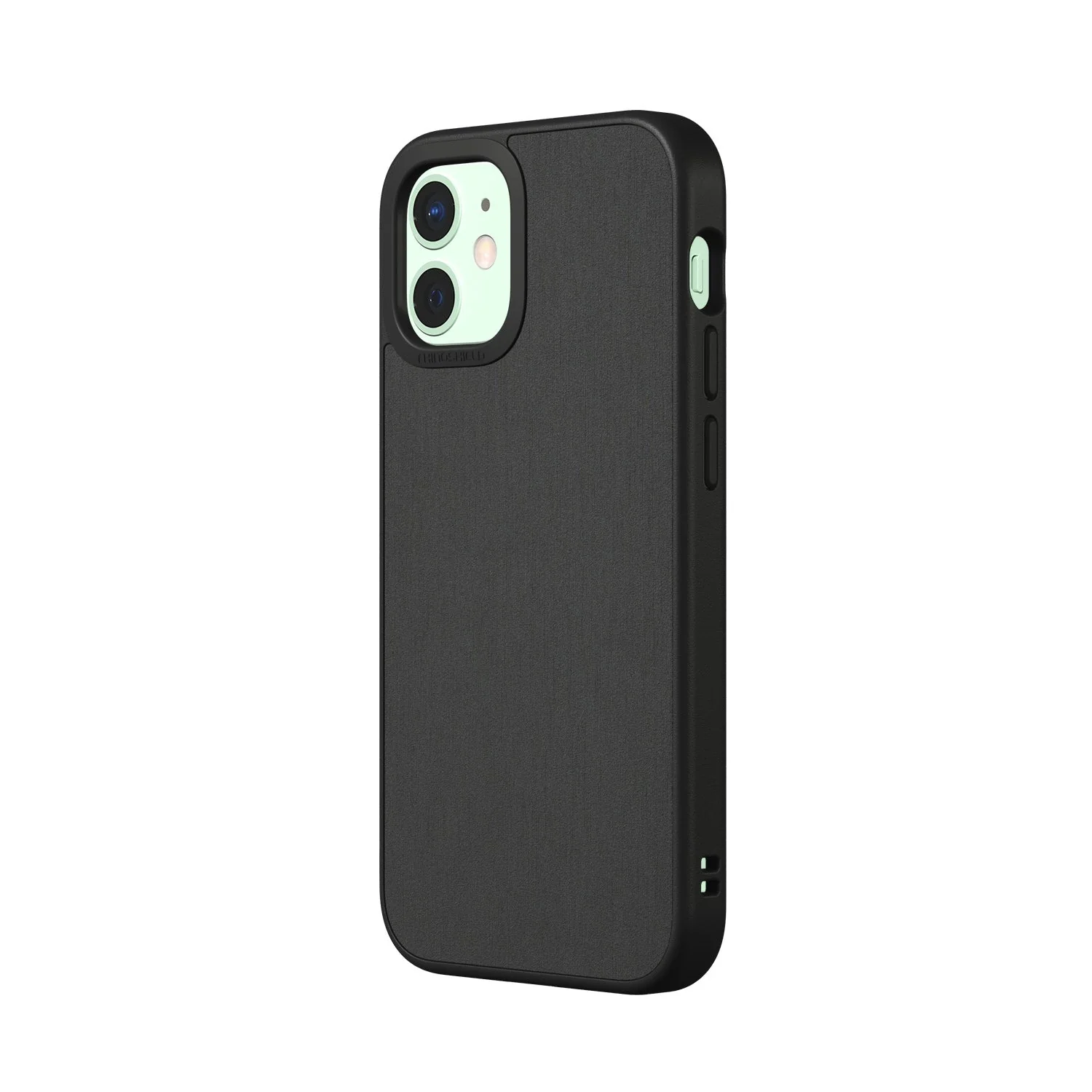 RhinoShield SolidSuit Rugged Case For iPhone 12 mini - Brushed Steel - Image 3