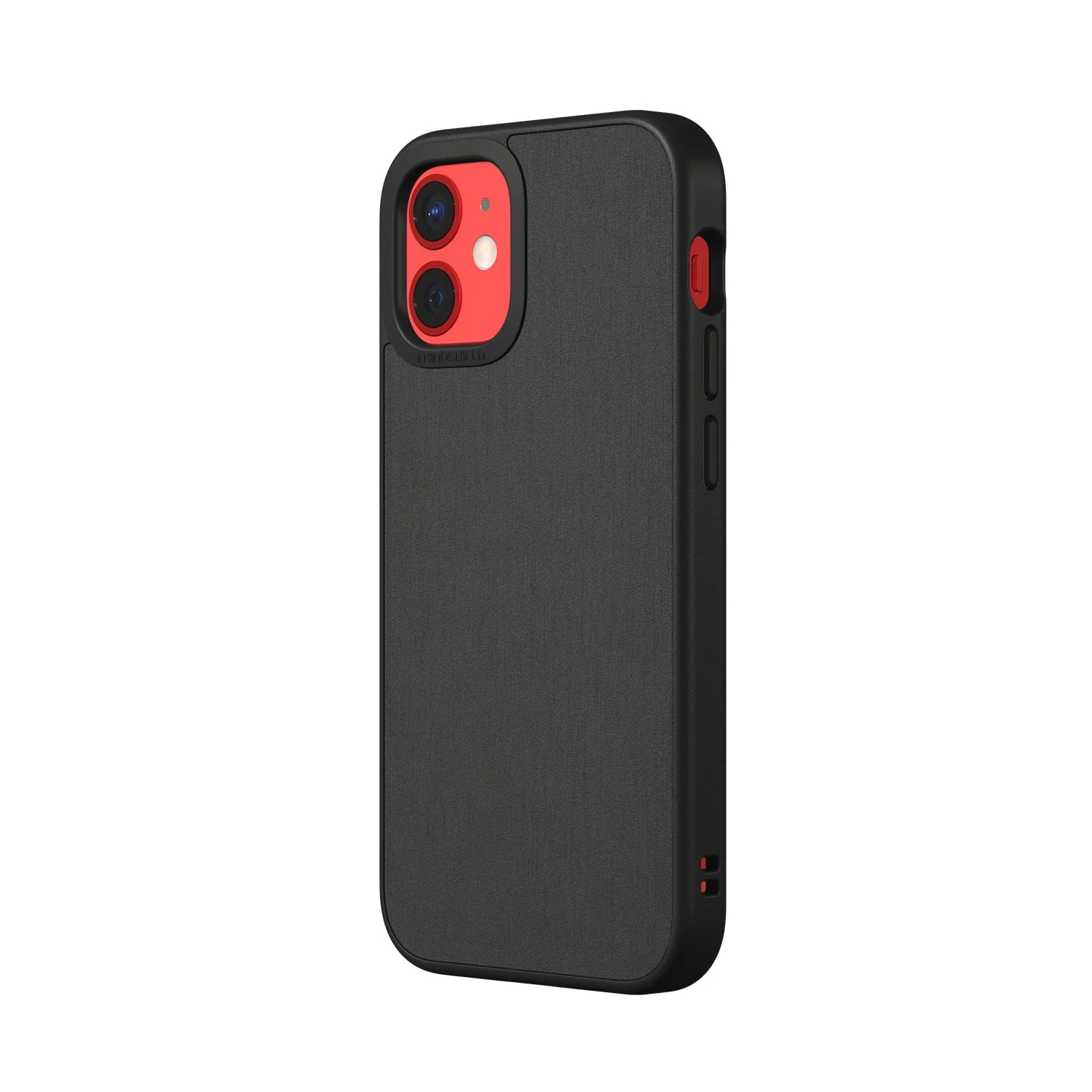 RhinoShield SolidSuit Rugged Case For iPhone 12 mini - Brushed Steel - Image 4