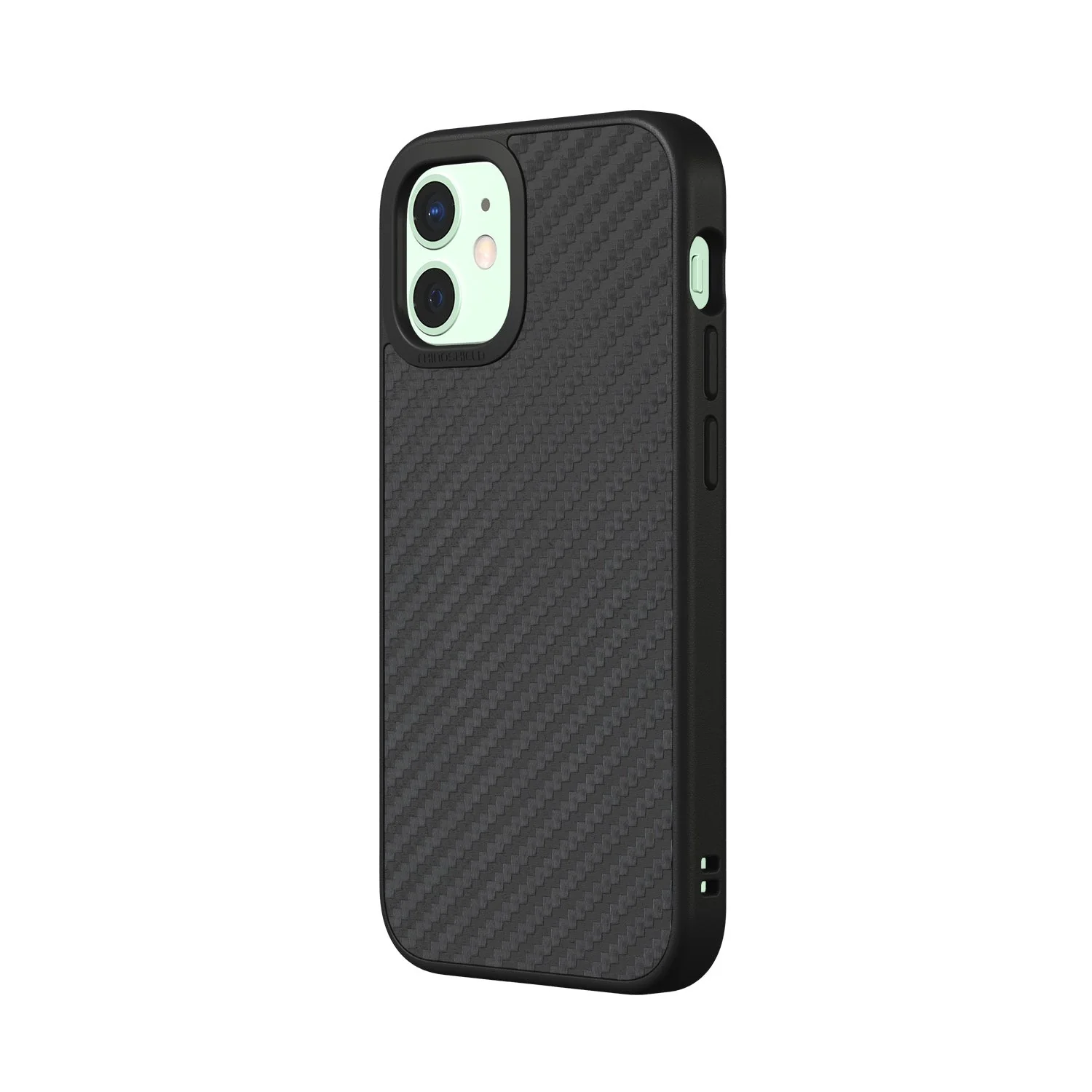RhinoShield SolidSuit Rugged Case For iPhone 12 mini - Carbon Fiber - Image 3