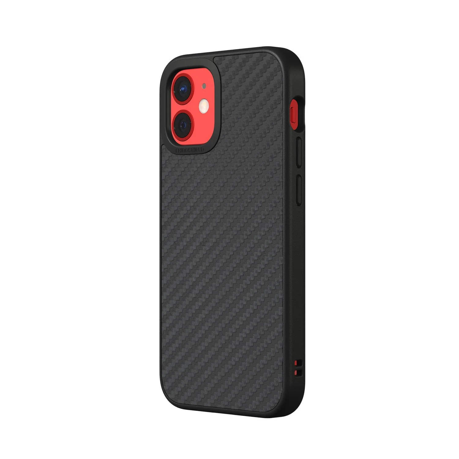 RhinoShield SolidSuit Rugged Case For iPhone 12 mini - Carbon Fiber - Image 4