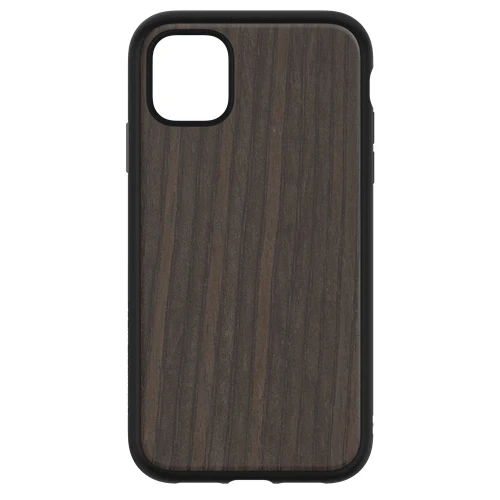 RhinoShield SolidSuit Impact Resistance Case iPhone 11 Pro - Dark Oak - Image 4