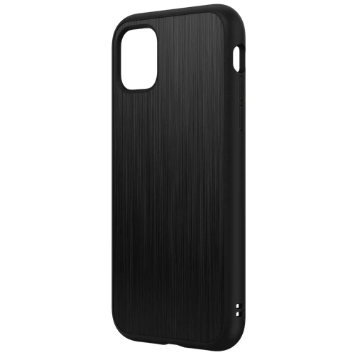 RhinoShield SolidSuit Impact Resistance Case iPhone 11 Pro Max - Brushed Steel - Image 2