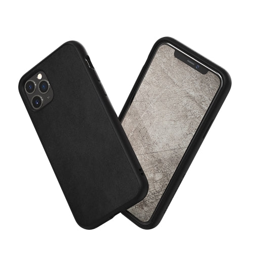 RhinoShield SolidSuit Impact Resistance Case iPhone 11 Pro Max - Leather Black - Image 2