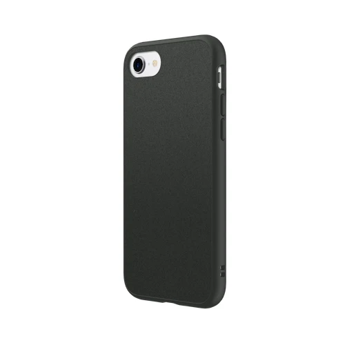 RhinoShield SolidSuit Impact Resistance Case iPhone SE 2020 / 8 / 7 - Microfiber / Graphite - Image 2