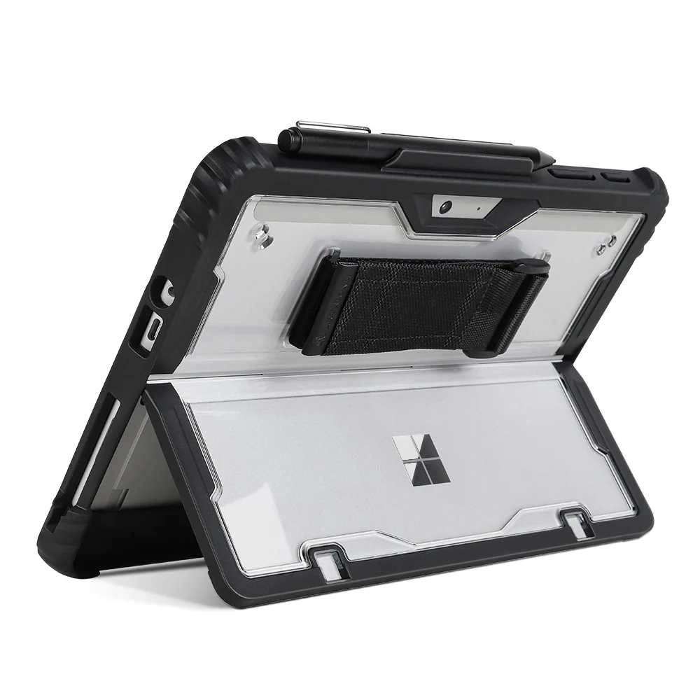Rugged Clear Case Hand & Shoulder Strap Microsoft Surface Pro 8 - Image 5