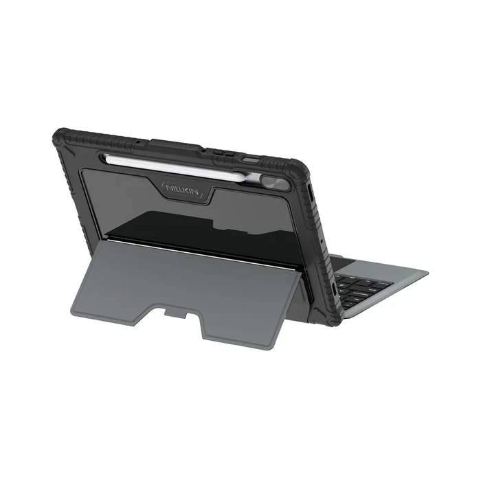 Rugged Detachable Keyboard & Trackpad Case Samsung Tab S9 / S10 FE - Black - Image 6