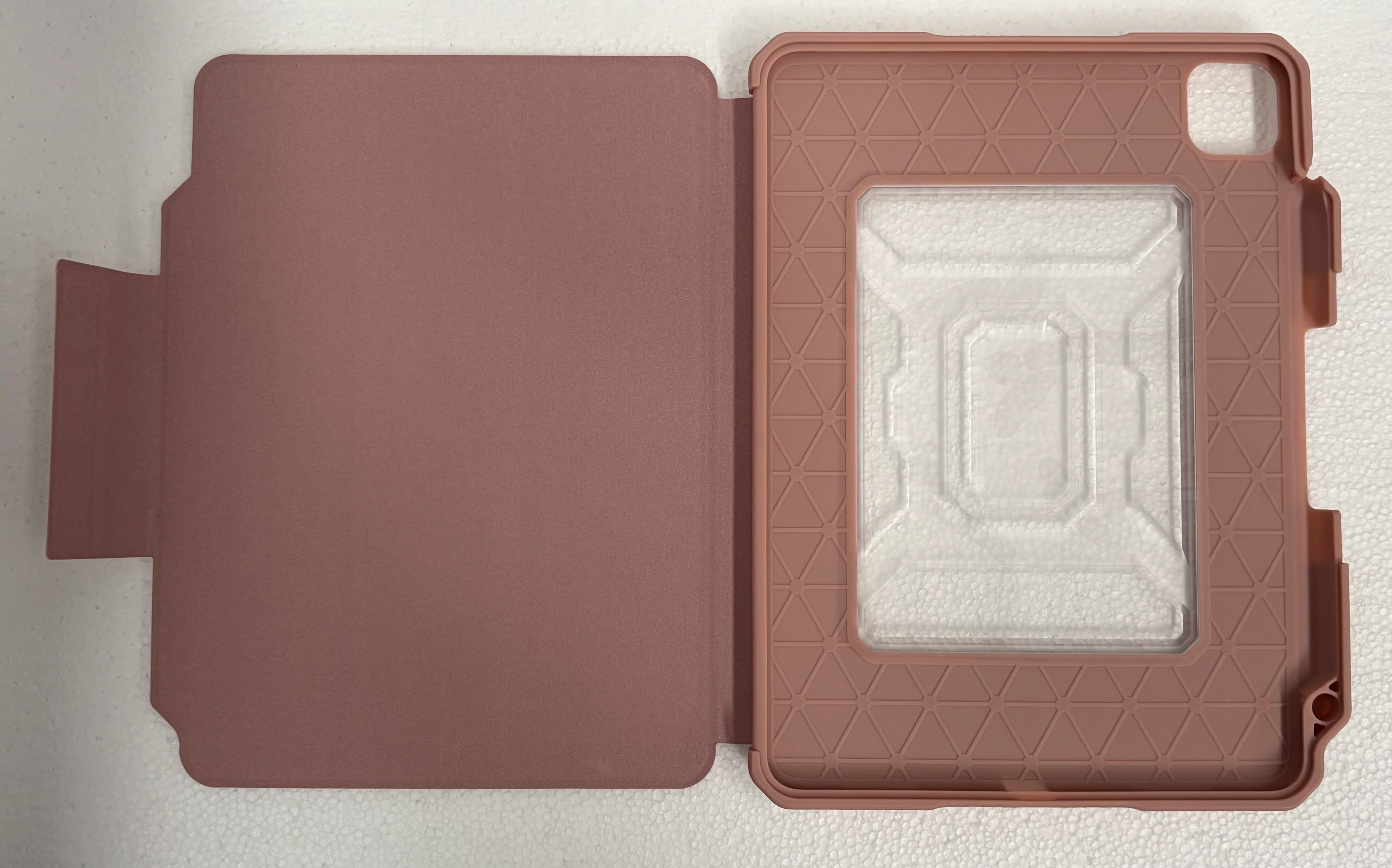 Rugged Folio Magnetic Case for iPad Pro 11 2020 2nd Gen - Rose Gold - Image 3