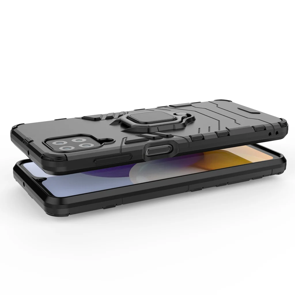 Rugged & Protective Armour Case Samsung A22 4G & M32 Built-in Ring Holder - Image 6