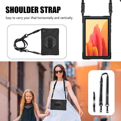 Rugged Protective Case Hand & Shoulder Strap Galaxy Tab A11 Plus 11 inch 2025 - Image 8