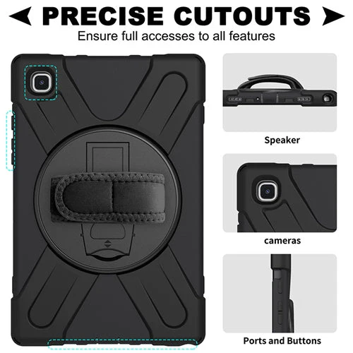 Rugged Protective Case Hand & Shoulder Strap Galaxy Tab A9 8.7" 2023 SM-X110 X115 - Image 9