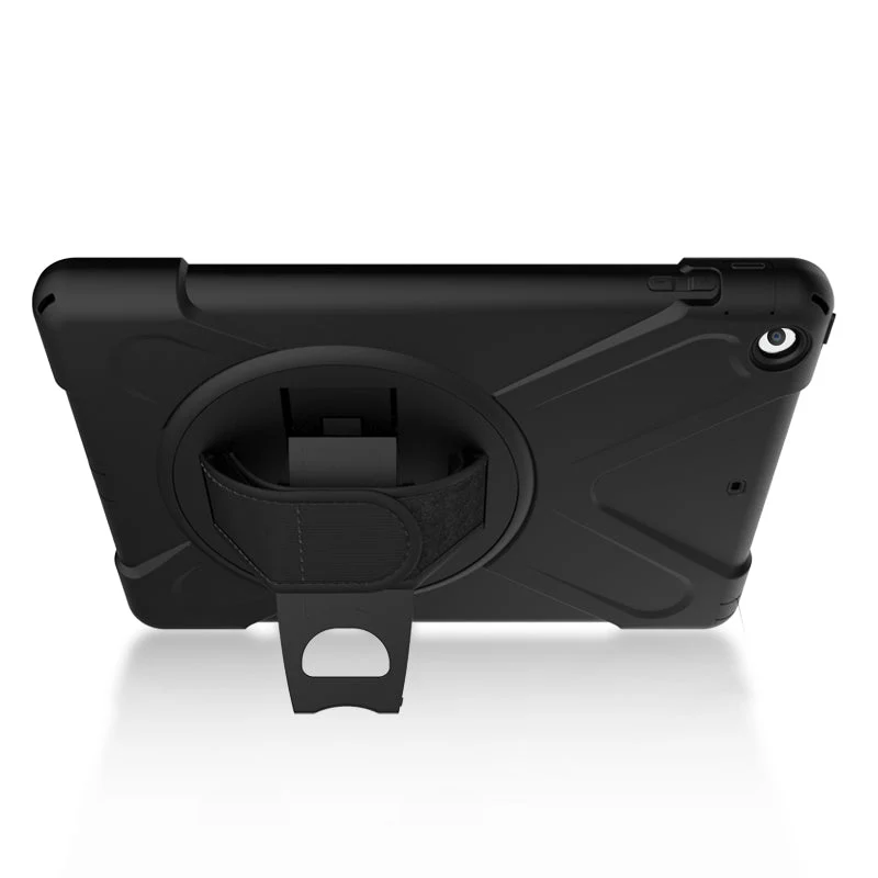 Rugged Protective Case Hand & Shoulder Strap iPad Air 1st Gen 9.7 inch - Black - Image 7