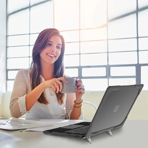 Rugged Protective Case Surface Laptop 5 / 4 / 3 13.5 inch Model 1769 - 1867 - Grey - Image 10