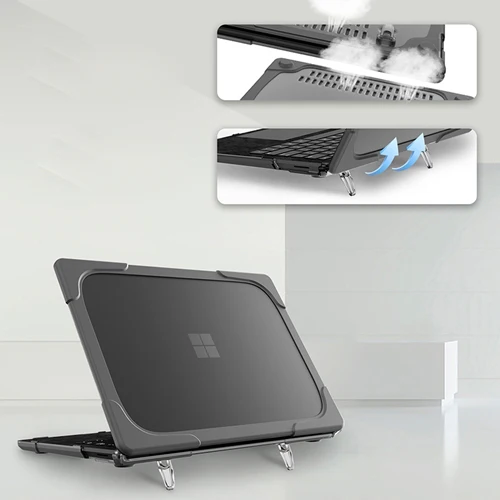 Rugged Protective Case Surface Laptop 5 / 4 / 3 13.5 inch Model 1769 - 1867 - Grey - Image 2