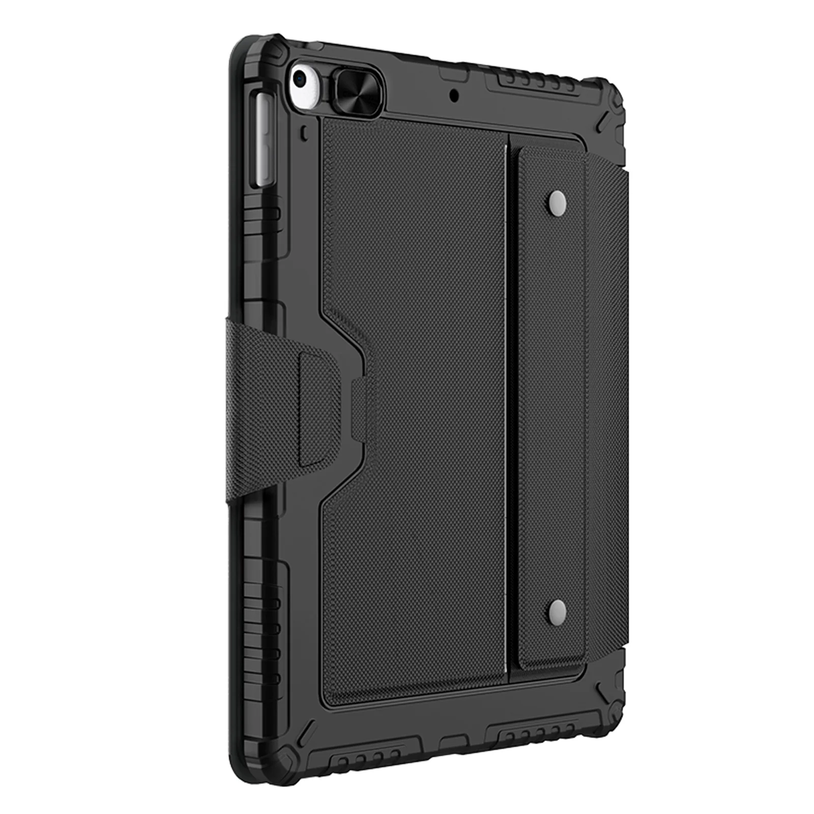 Rugged Protective Detachable Keyboard Case iPad 9th & 8th & 7th Gen 10.2 inch - Black - Image 15