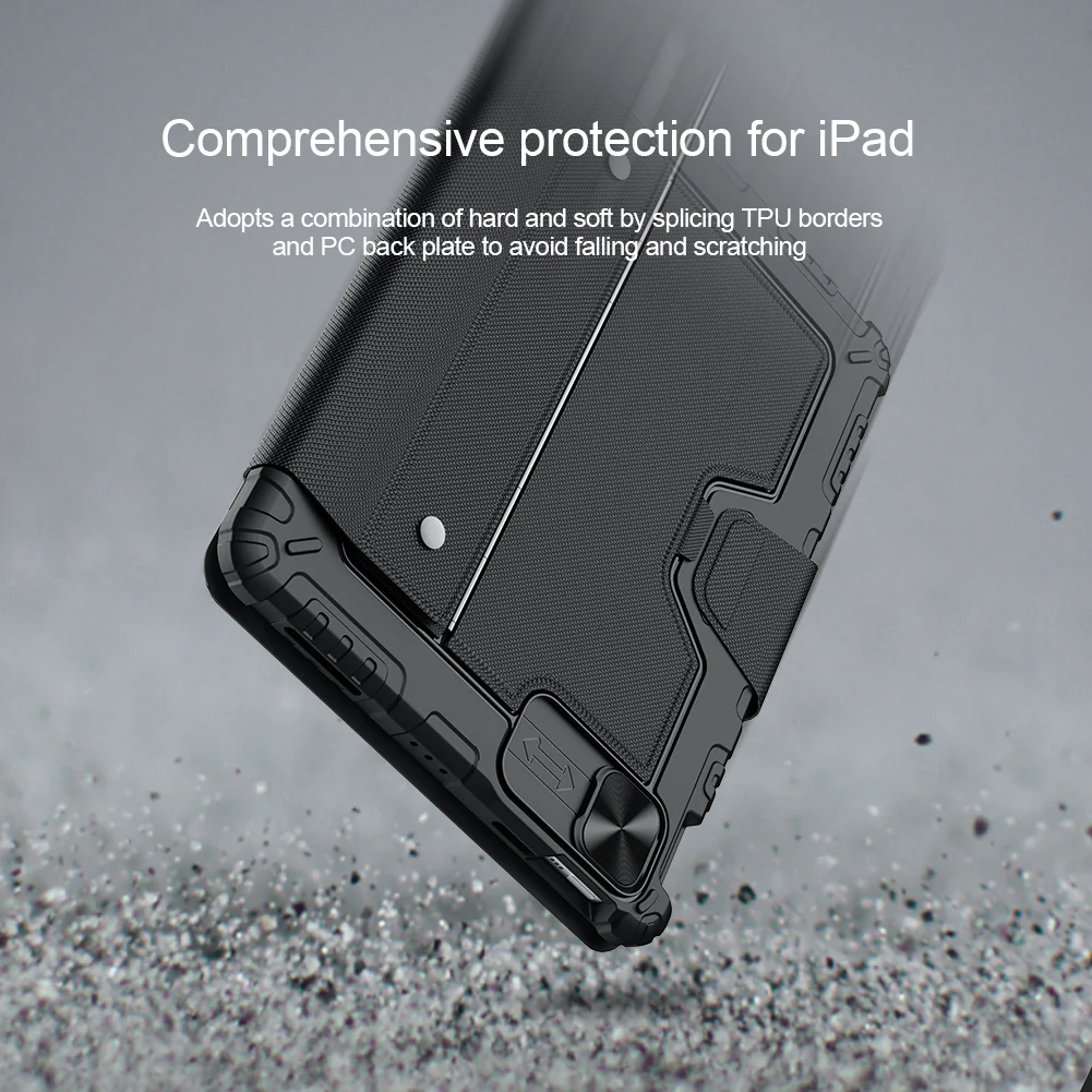 Rugged Protective Detachable Keyboard Case iPad Air 11 M2 & M3 / 4th / 5th 10.9 & Pro 11 inch - Black - Image 16
