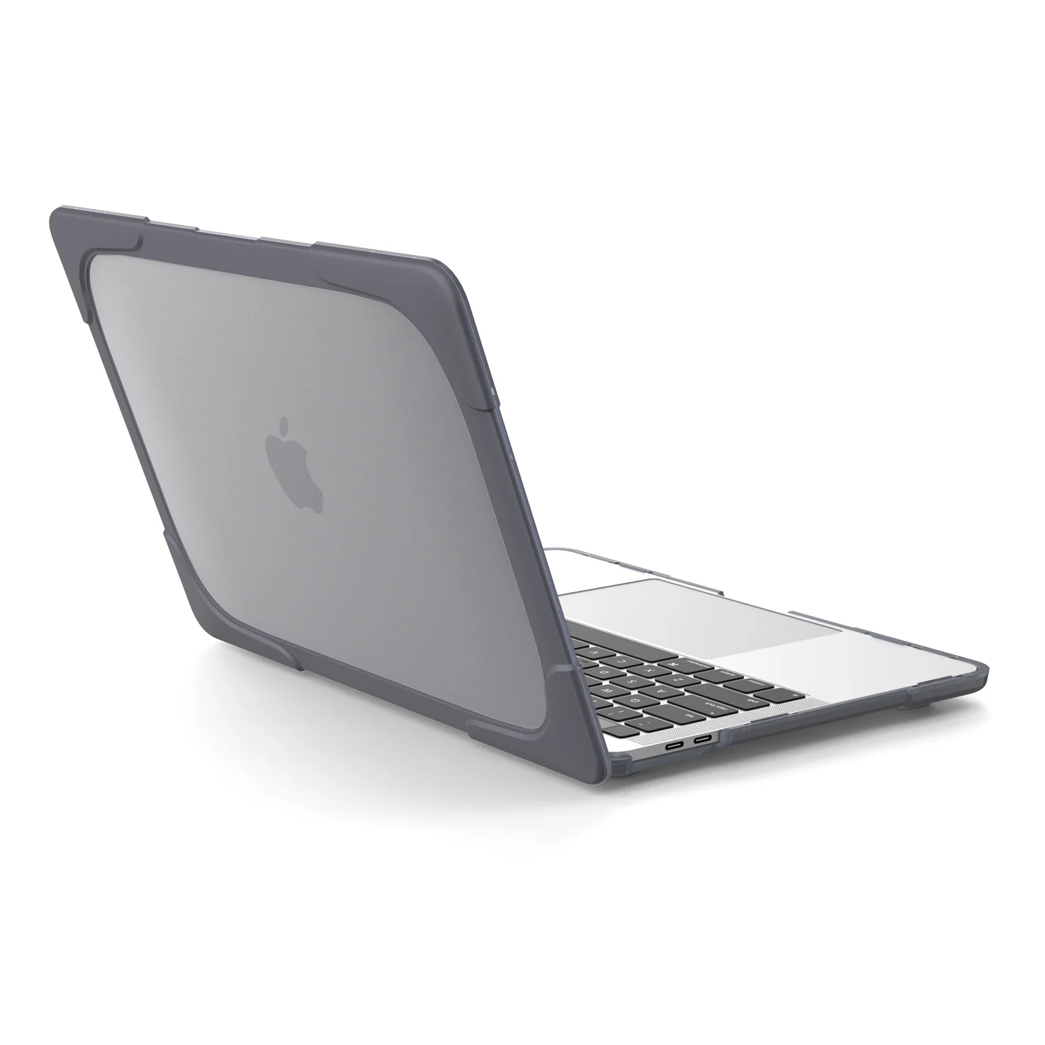 Rugged Protective & Heavy Duty Case Macbook Pro 13 (2016-2019) - Clear Grey - Image 6