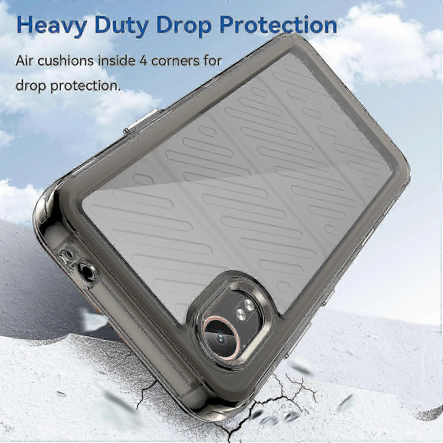 Rugged & Protective Phone Case Samsung XCover 7 Standard - Clear Grey - Image 3