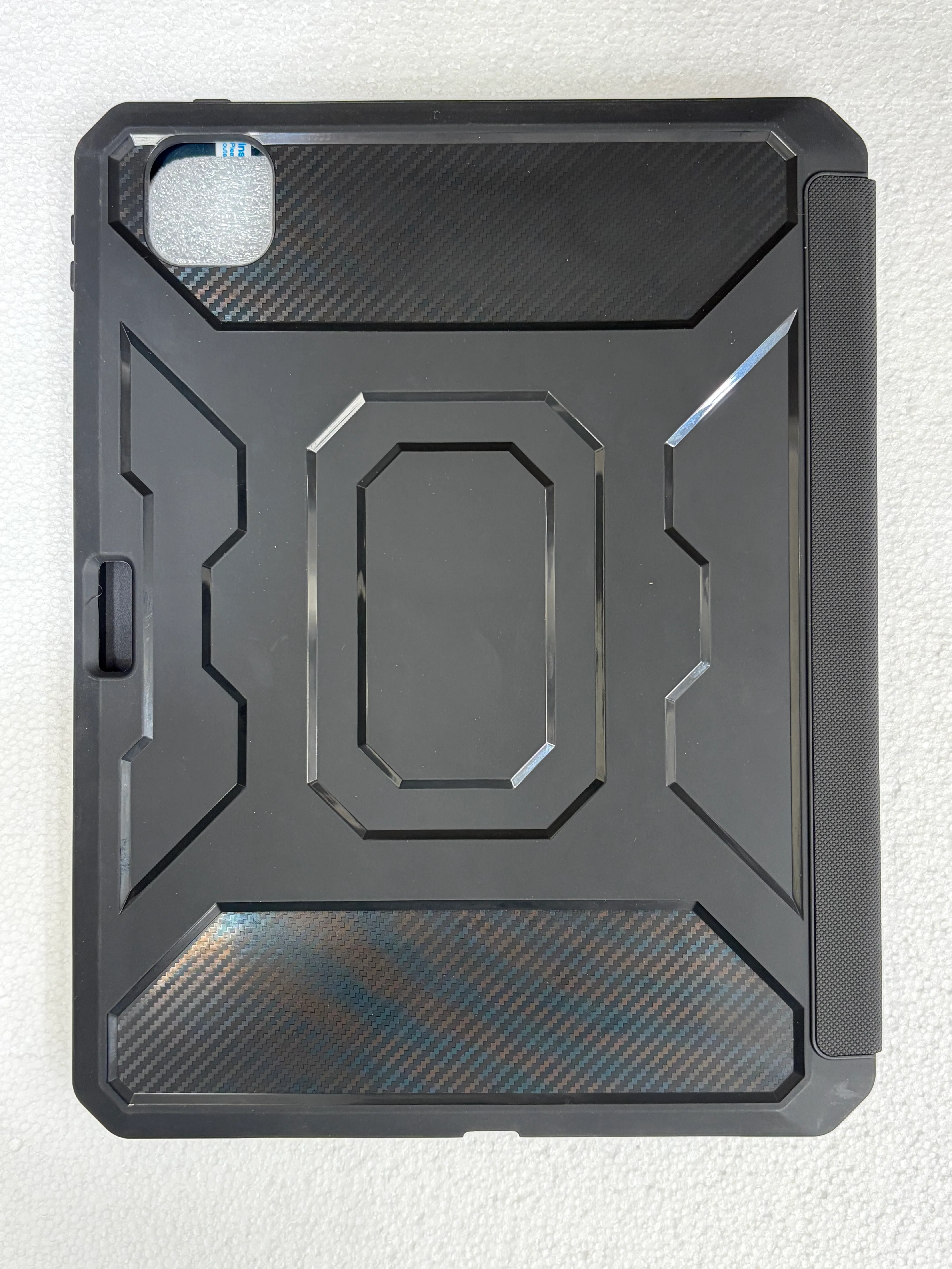 Rugged Trifold Magnetic Case for iPad Pro 11 2020 2nd Gen - Black - Image 2