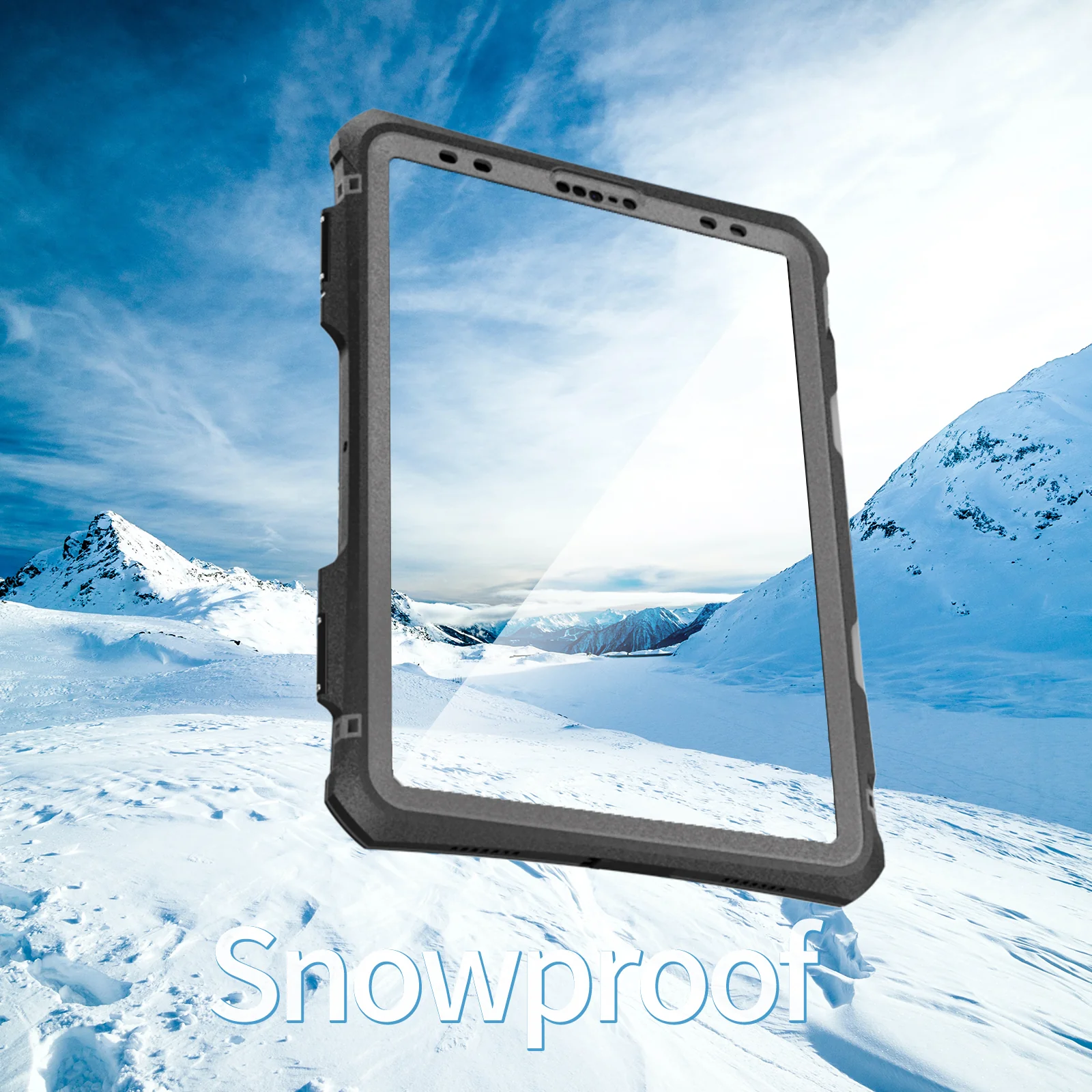 Rugged & Waterproof Protective Case iPad Pro 11 inch 2020 / 2021 / 2022 - Black - Image 14